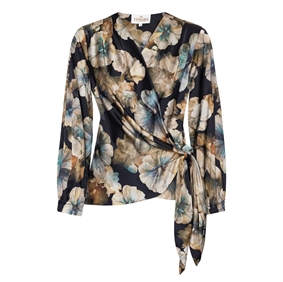 Karmamia Elena Bluse, Maxi Floral